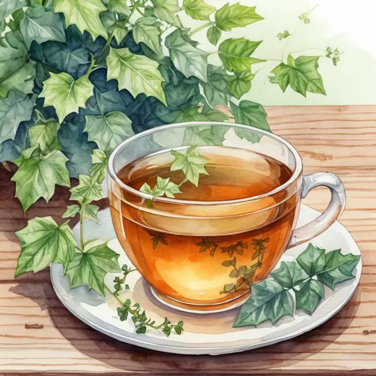 hedera helix herbal teas for hoarse-voice