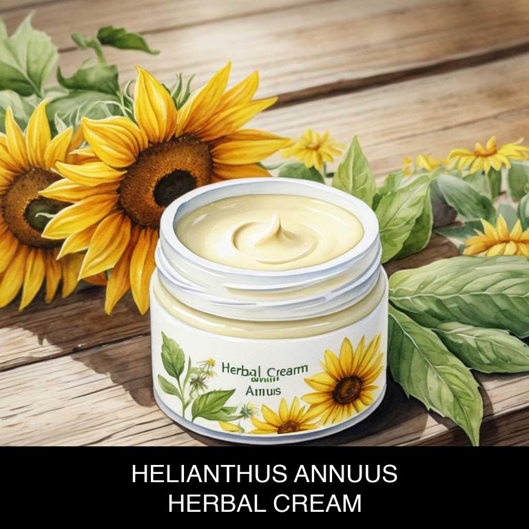 helianthus annuus herbal creams for stye