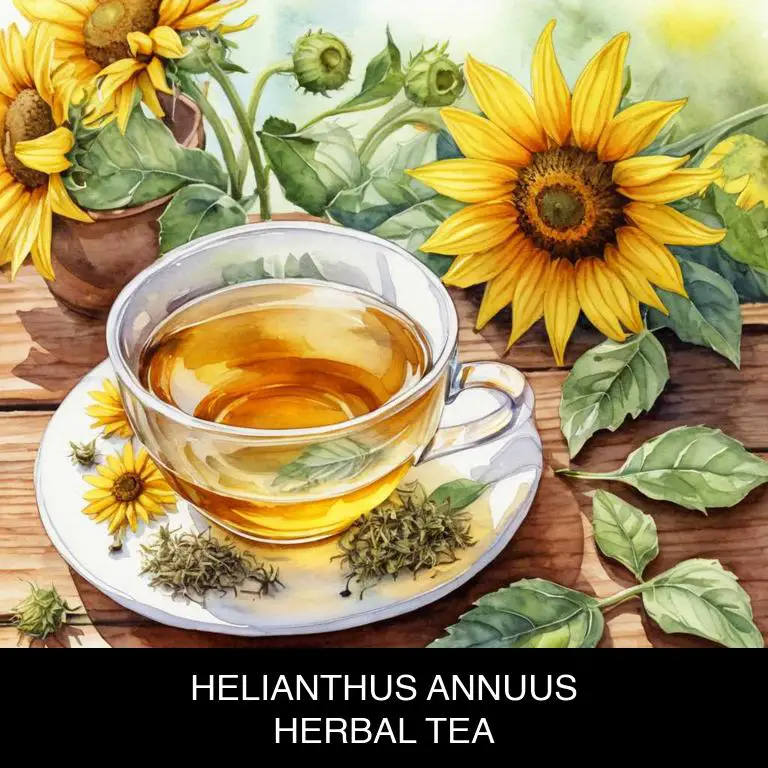 helianthus annuus herbal teas for dark-circles