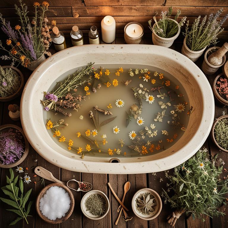 herbal baths