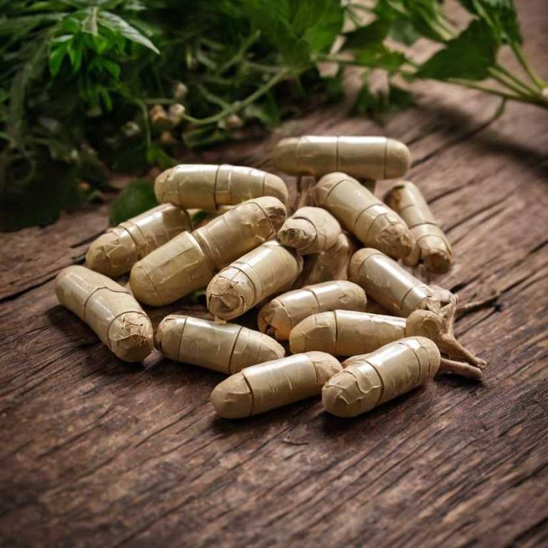 herbal capsules for adrenal-fatigue Panax ginseng