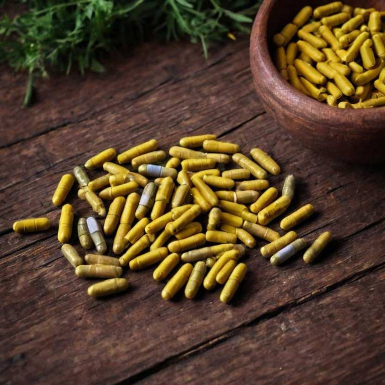 herbal capsules for aging Curcuma longa