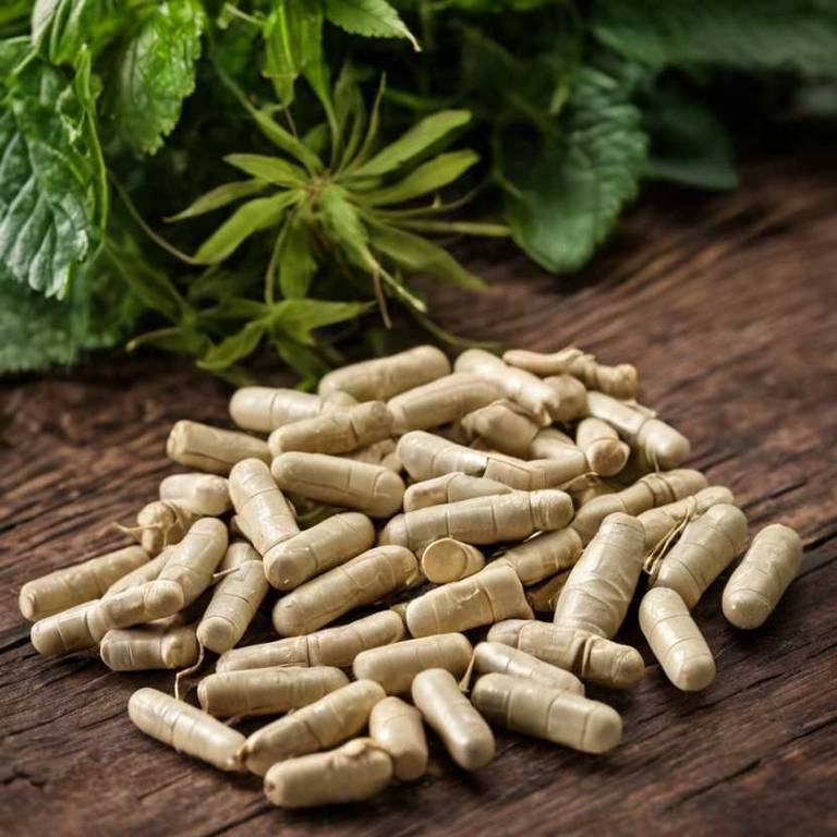 herbal capsules for angina Panax ginseng