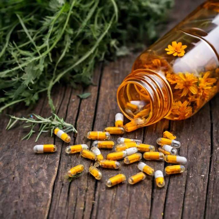 herbal capsules for athlete-foot Calendula officinalis