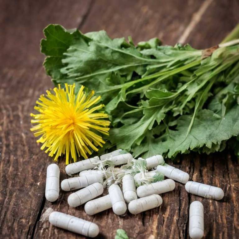 herbal capsules for athlete-foot Taraxacum officinale