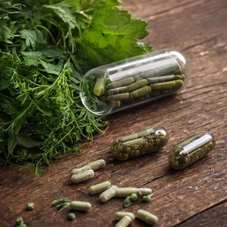 herbal capsules for athlete-foot Urtica dioica