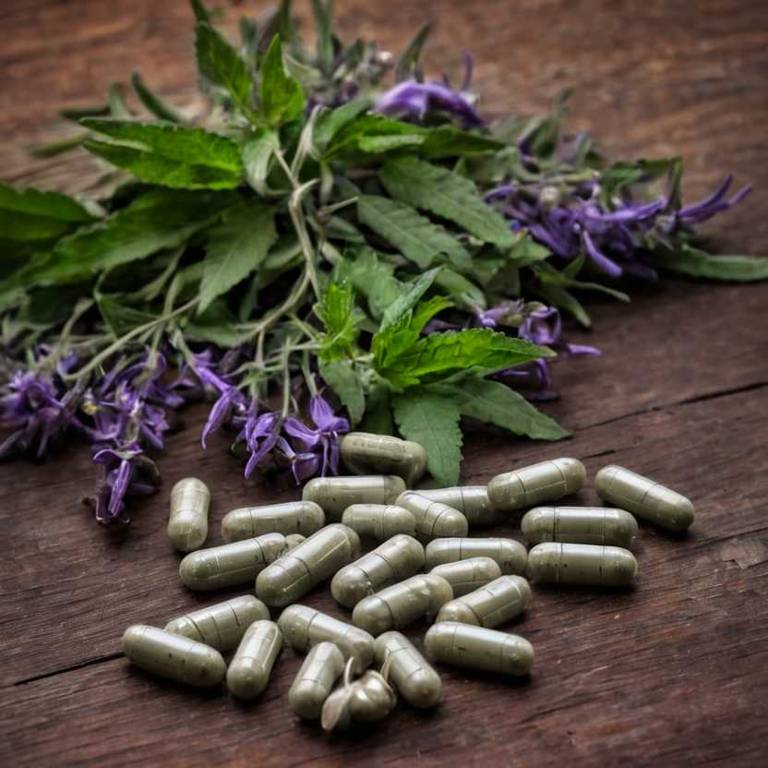 herbal capsules for bad-breath Salvia officinalis