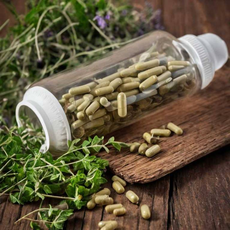 herbal capsules for body-odor Thymus vulgaris