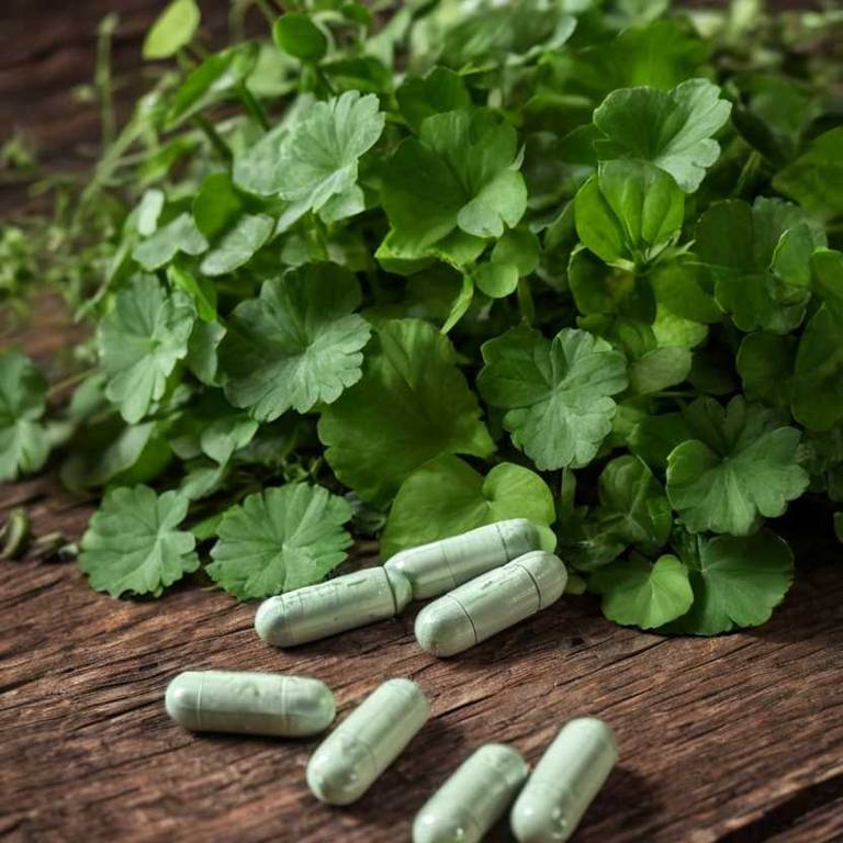 herbal capsules for brain-fog Centella asiatica