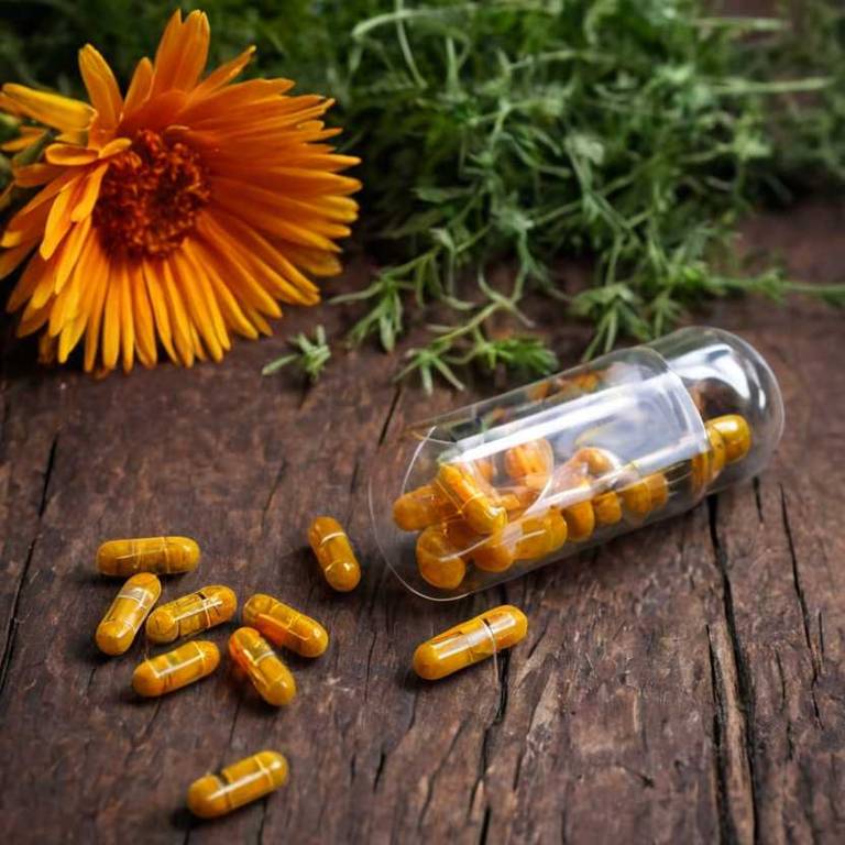 herbal capsules for breastfeeding-breast-pain Calendula officinalis