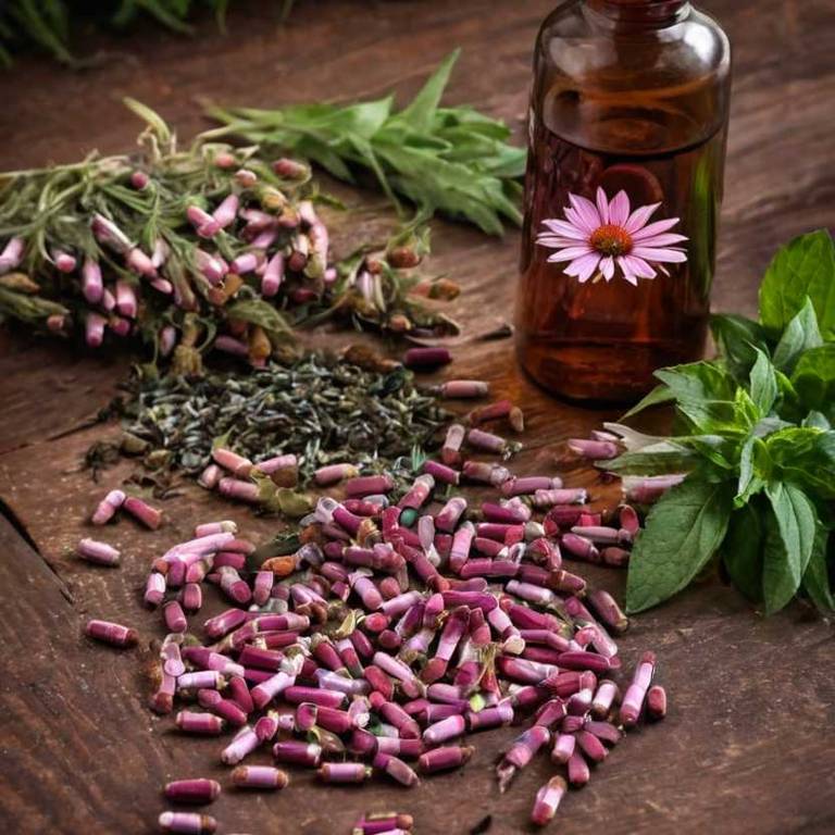 herbal capsules for chills Echinacea angustifolia