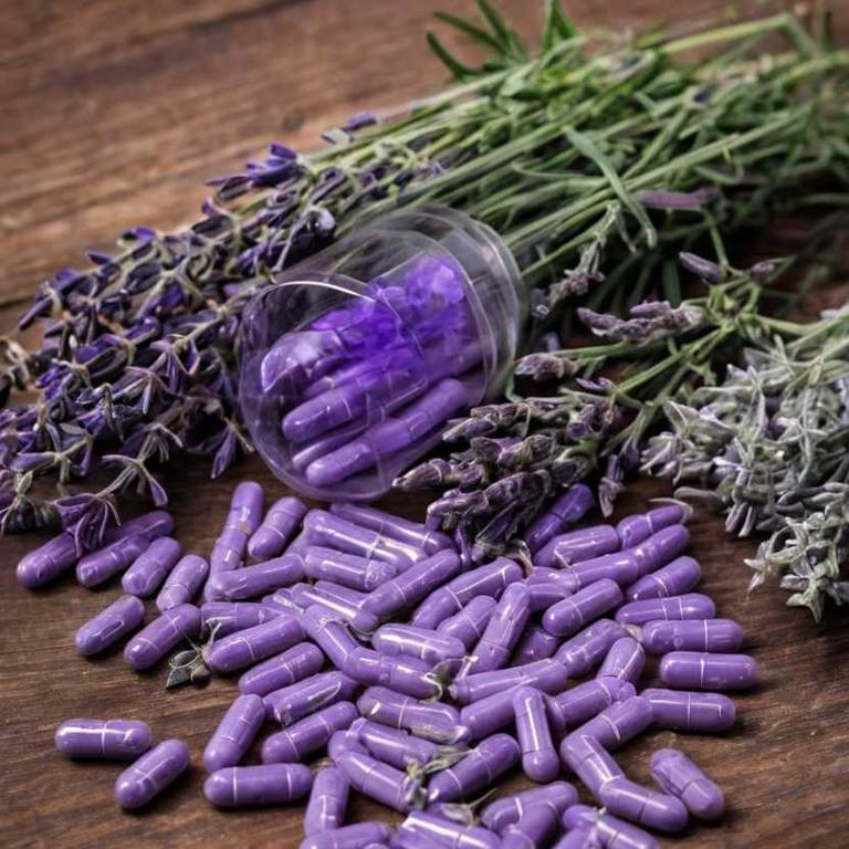 herbal capsules for chills Lavandula angustifolia