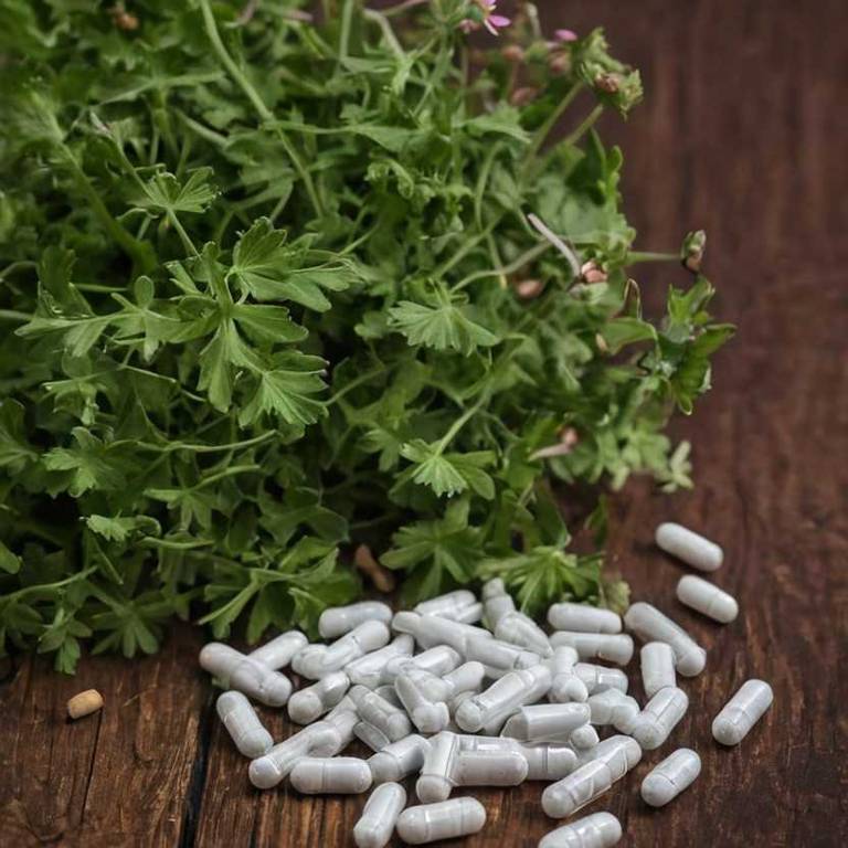 herbal capsules for chronic-bronchitis Pelargonium sidoides