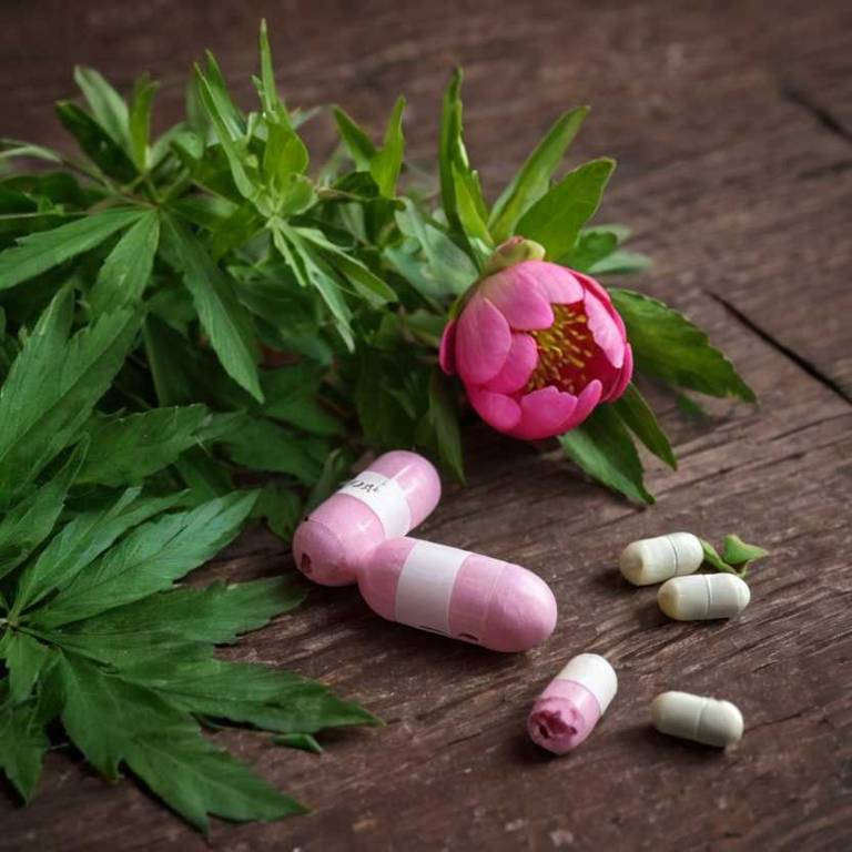 herbal capsules for congestive-heart-failure Paeonia lactiflora