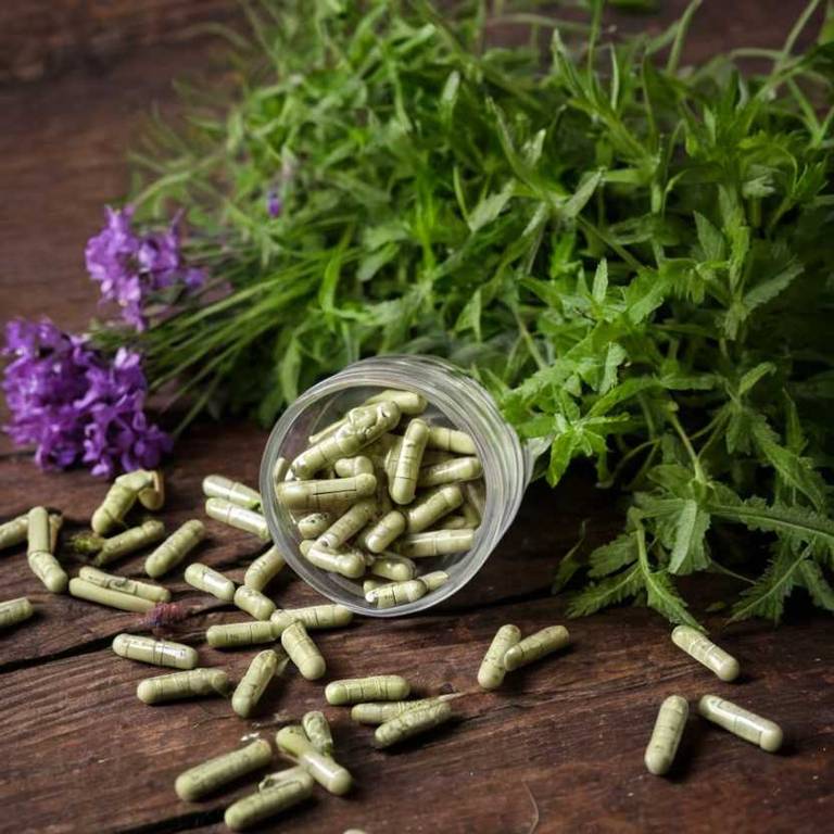 herbal capsules for coughing-fits Verbena officinalis