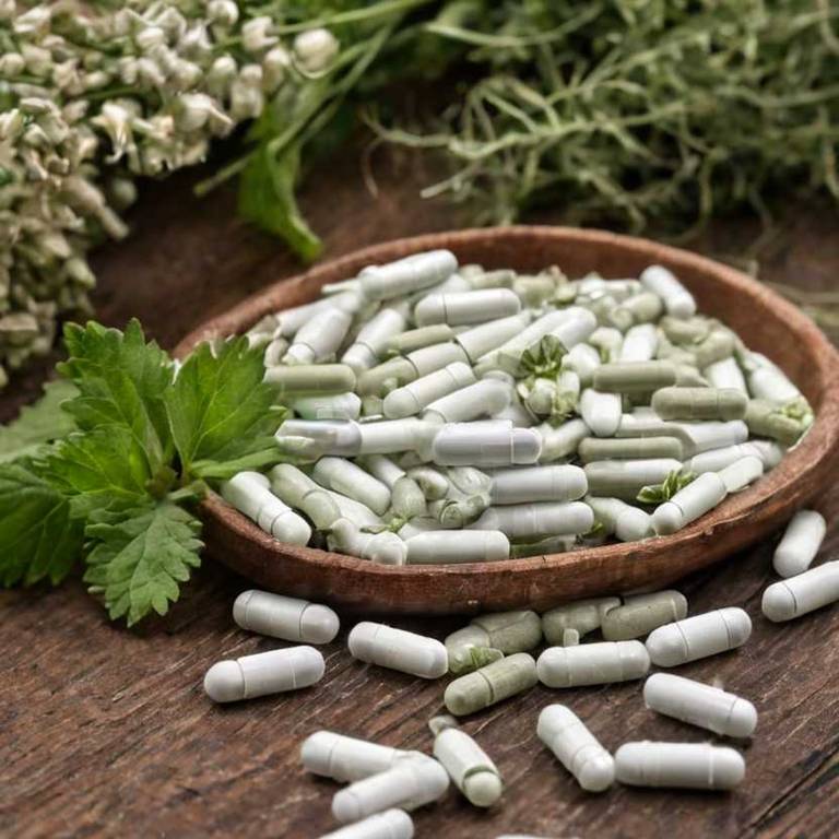 herbal capsules for difficulty-chewing Althaea officinalis