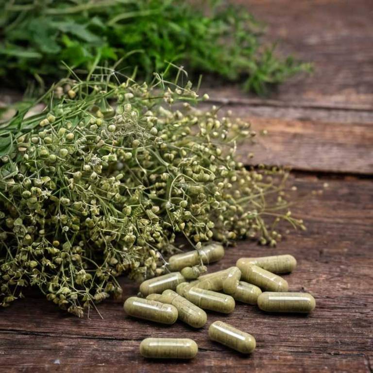 herbal capsules for difficulty-chewing Foeniculum vulgare