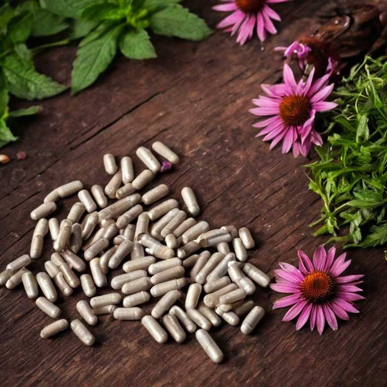 herbal capsules for ear-infection Echinacea purpurea