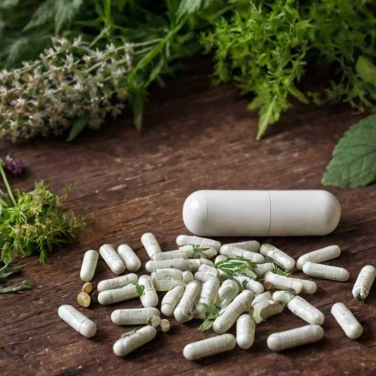 herbal capsules for endometriosis Actaea racemosa