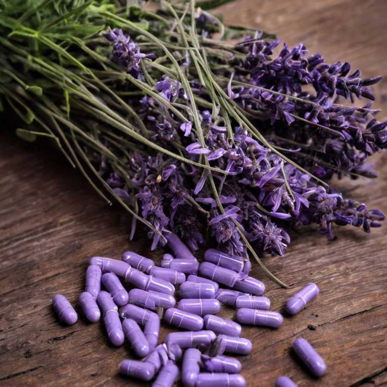 herbal capsules for endometriosis-pain Lavandula angustifolia