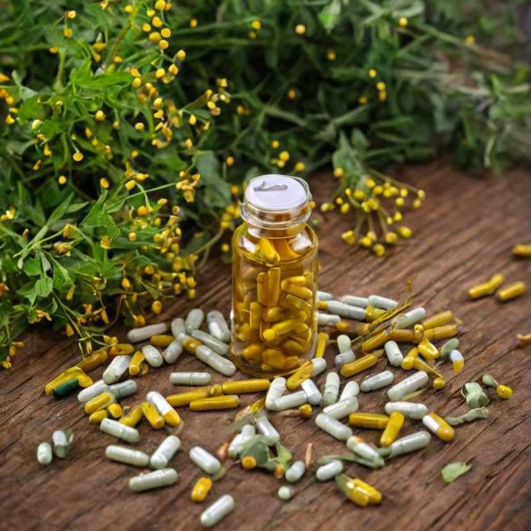 herbal capsules for eye-pain Hypericum perforatum