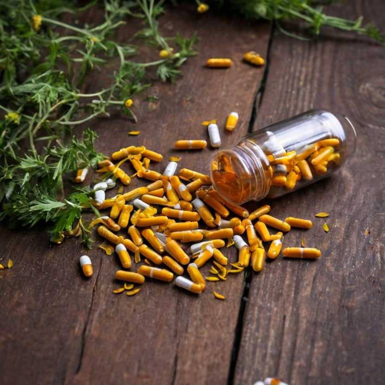 herbal capsules for eye-twitching Calendula officinalis