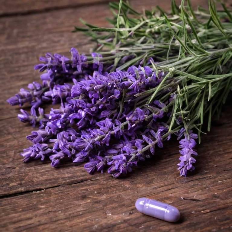 herbal capsules for fungal-skin-infection Lavandula angustifolia