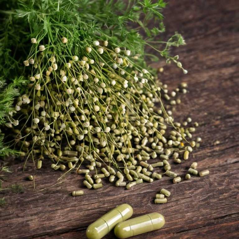 herbal capsules for gas-stomach Foeniculum vulgare