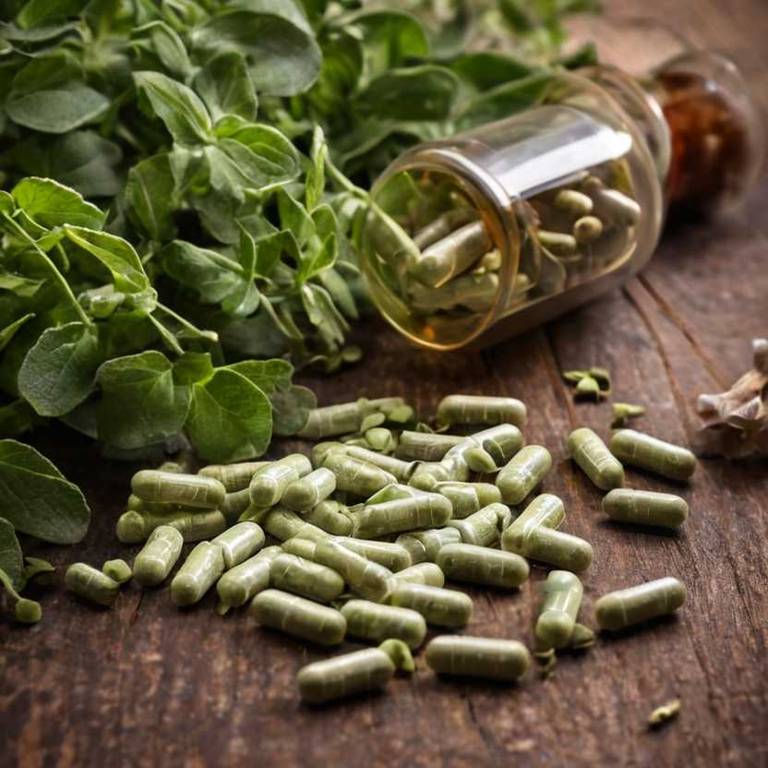 herbal capsules for gas-stomach Origanum vulgare