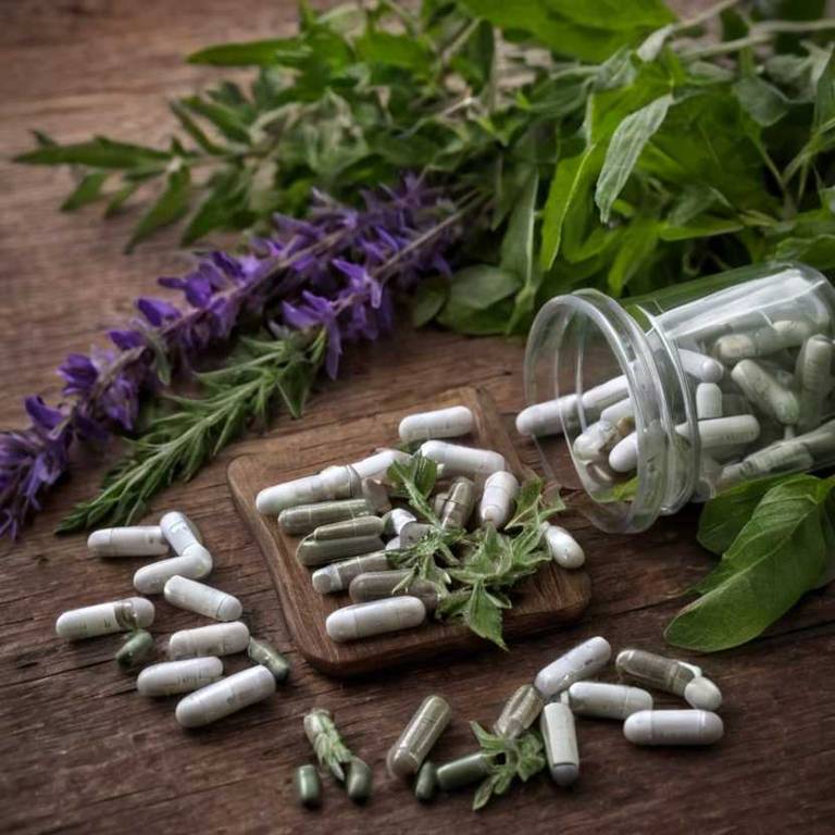 herbal capsules for gum-pain Salvia officinalis