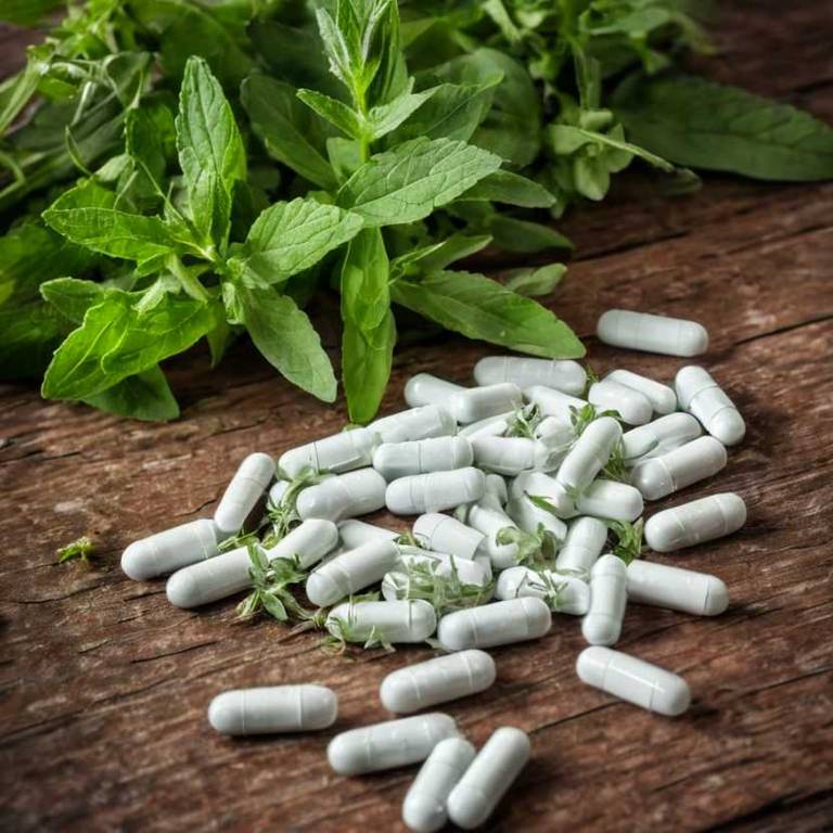 herbal capsules for gum-pain Stevia rebaudiana