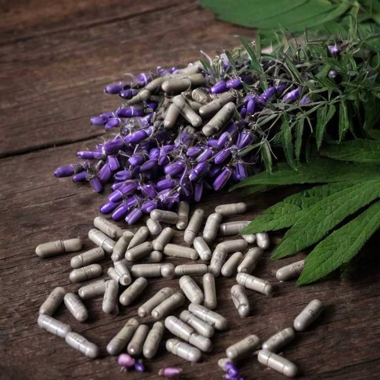 herbal capsules for hormonal-imbalance Vitex agnus castus