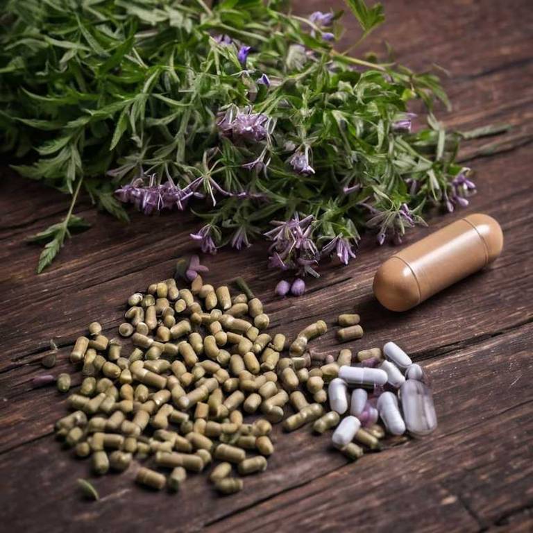 herbal capsules for hyperthyroidism Valeriana officinalis