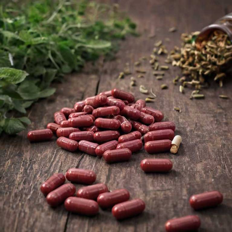 herbal capsules for infection Ulmus rubra