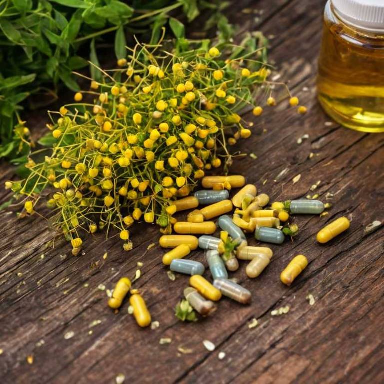 herbal capsules for itchy-skin Hypericum perforatum