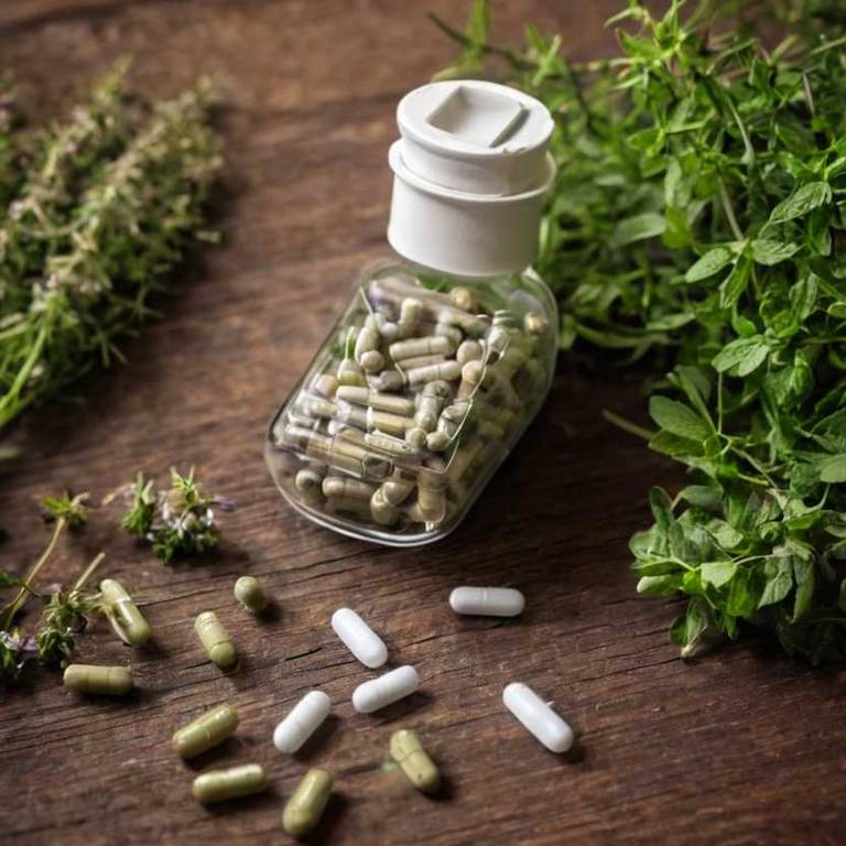 herbal capsules for mucus Thymus serpyllum