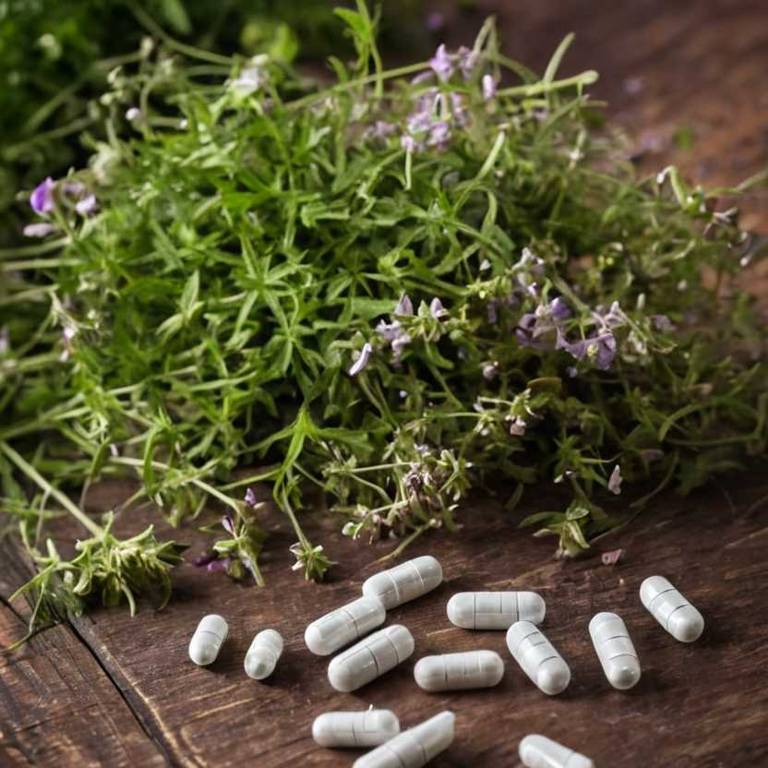 herbal capsules for mucus Verbena officinalis