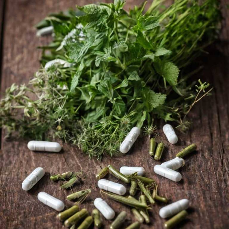 herbal capsules for nail-fungus Plantago major