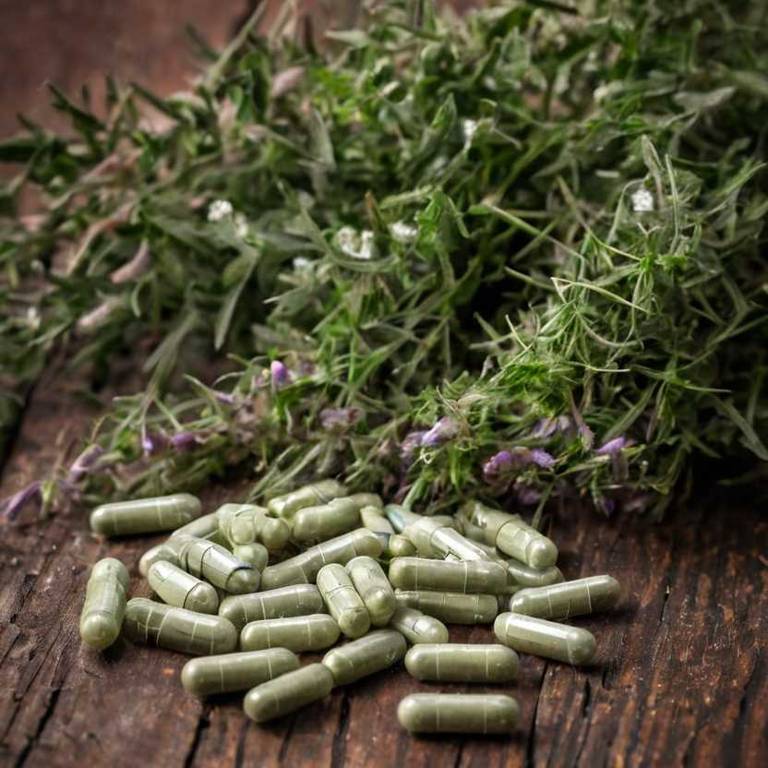 herbal capsules for nail-fungus Teucrium chamaedrys