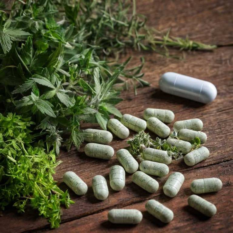 herbal capsules for one-side-headache Petasites hybridus