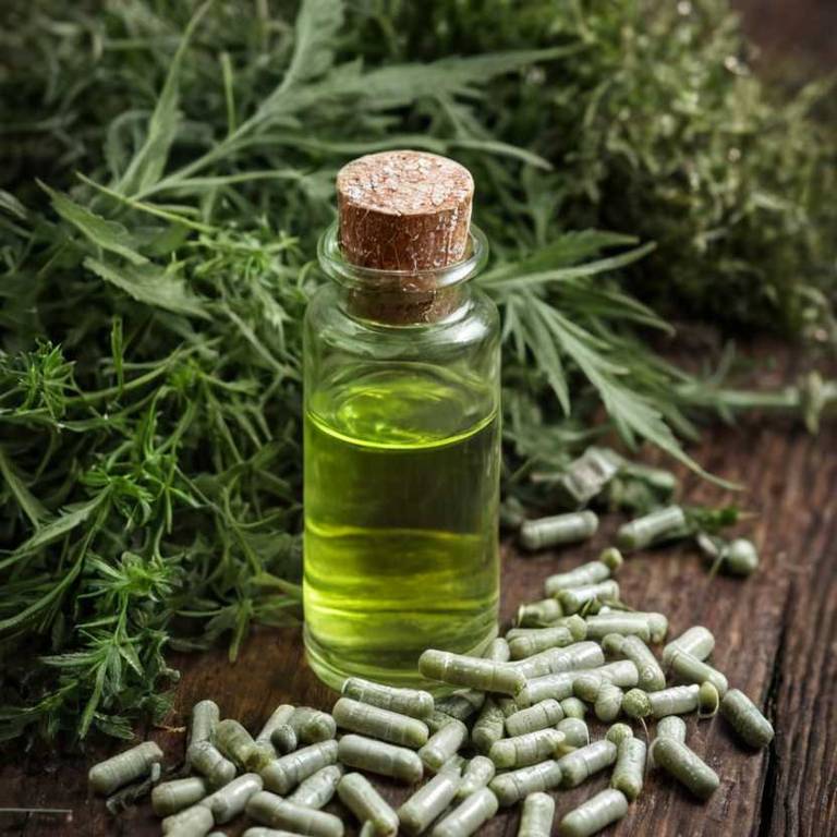 herbal capsules for rashes Artemisia absinthium