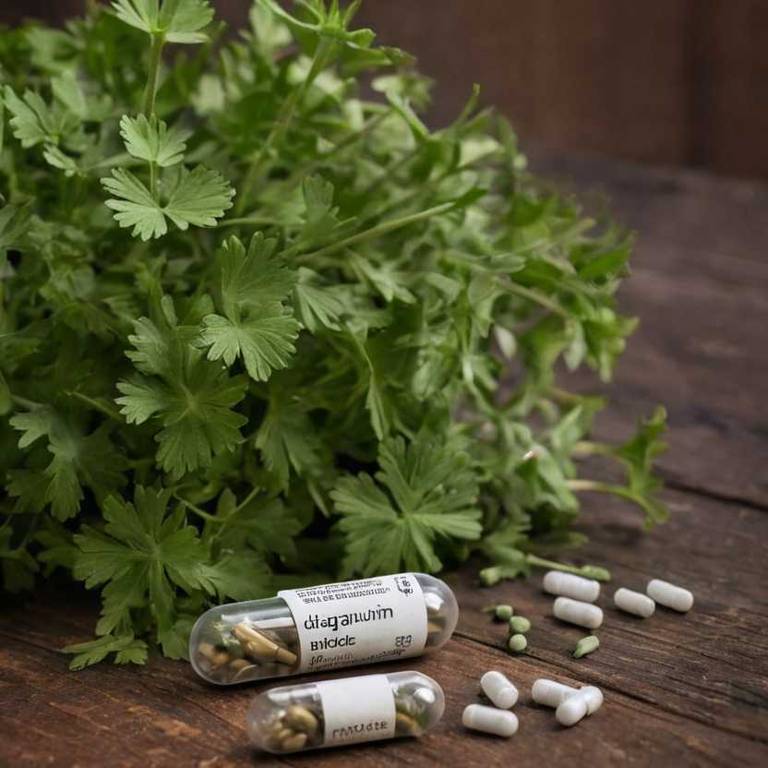 herbal capsules for runny-nose Pelargonium sidoides