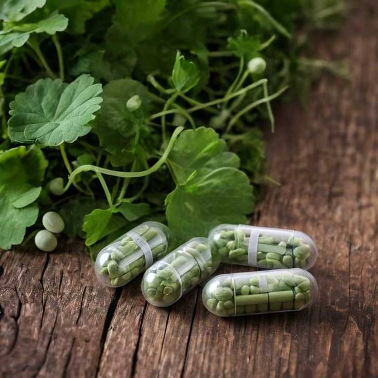 herbal capsules for sleep-deprivation Centella asiatica