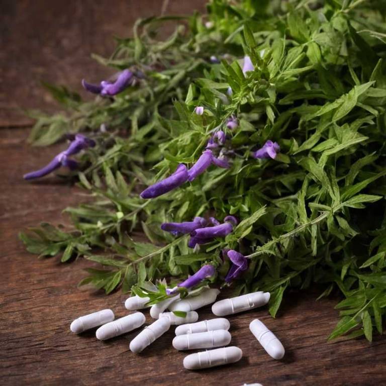 herbal capsules for sleep-deprivation Scutellaria lateriflora