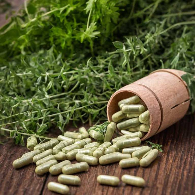 herbal capsules for stomach-pain Coriandrum sativum