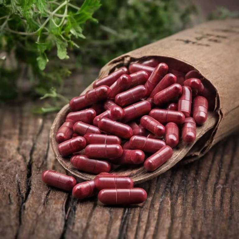 herbal capsules for taste-loss Ulmus rubra