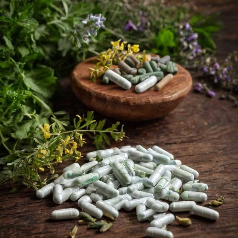 herbal capsules for tendinitis Corydalis yanhusuo