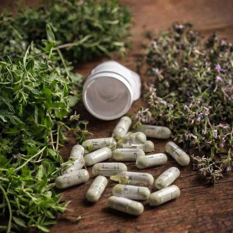 herbal capsules for wheezing Thymus serpyllum