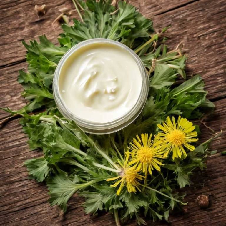 herbal creams for athlete-foot Taraxacum officinale