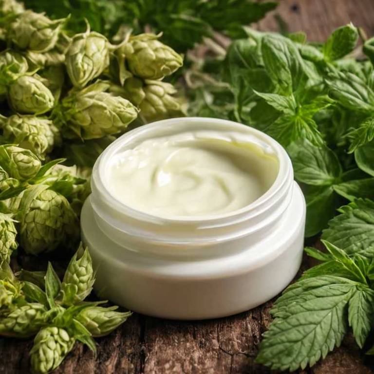 herbal creams for brain-fog Humulus lupulus